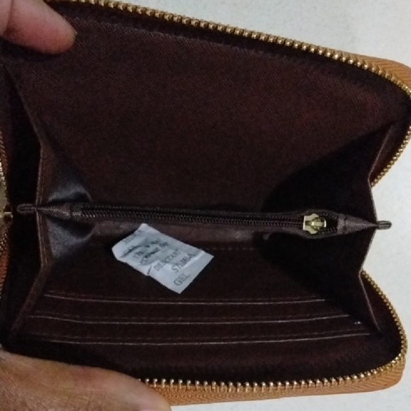 (5) Faux Leather Wristlet Wallets with Zipper Closure NWOT - Picture 3 of 3